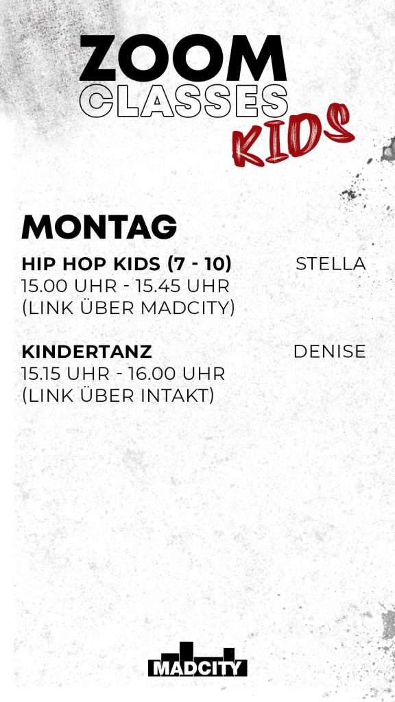 MADCITY - MaDCity KidsIG STORY MONTAG